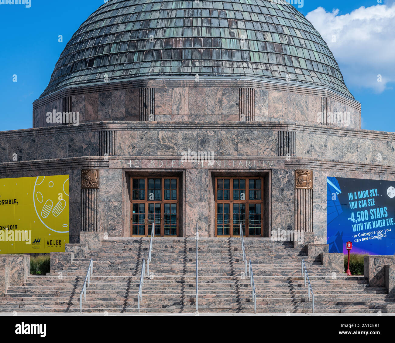 Adler-Planetarium Stockfoto