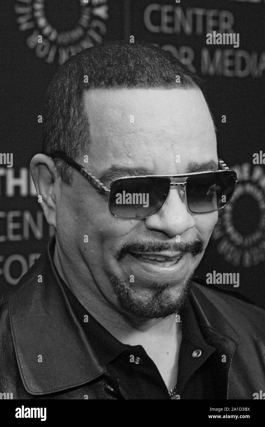 NEW YORK, NY - 25. SEPTEMBER: Ice-T besucht die 'Law & Order: SVU" Fernsehen Milestone Feier am Paley Center für Medien am 25. September 2019 Stockfoto