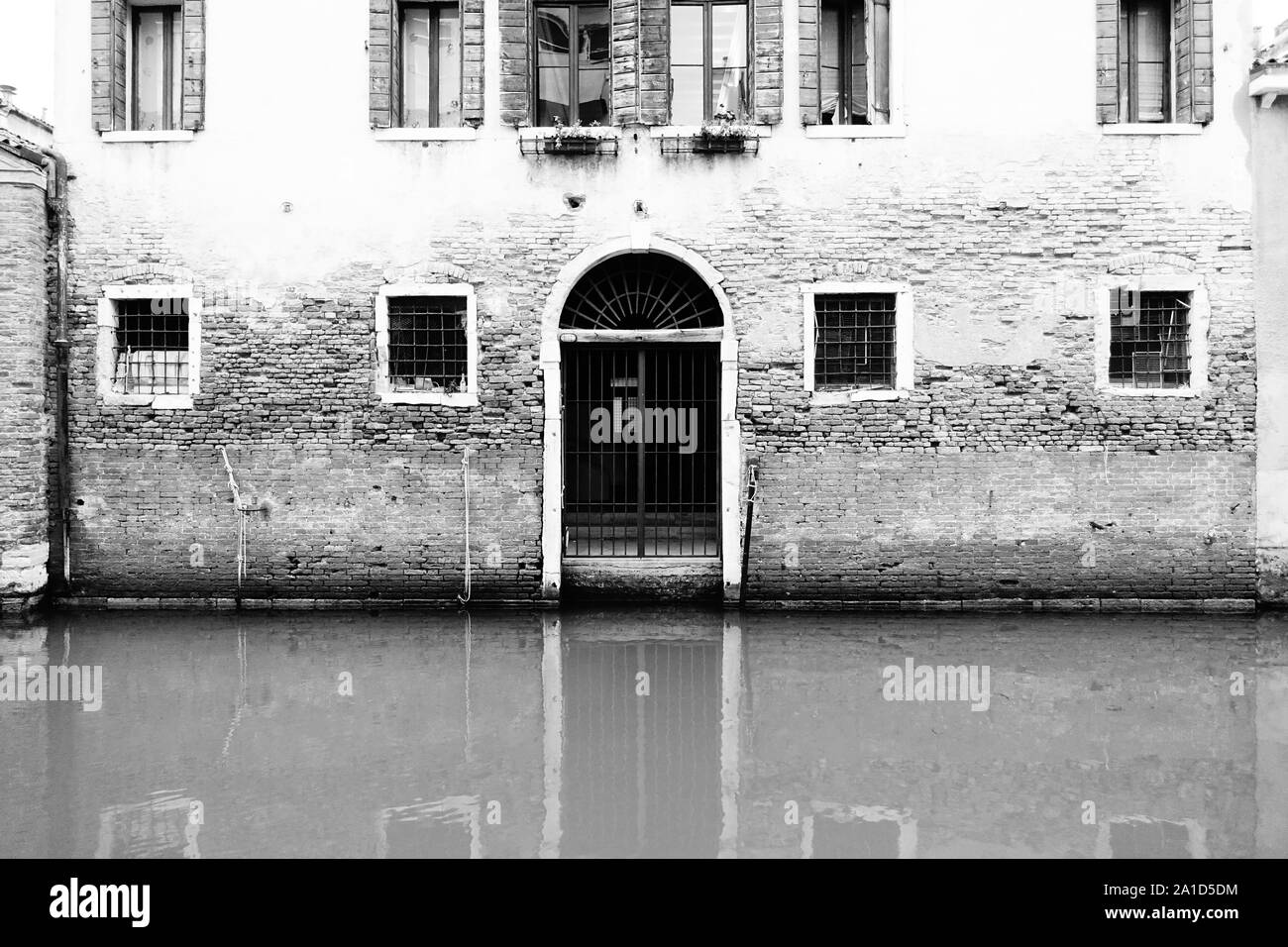 Venedig, Fondamenta Malcanton - Venedig, Fondamenta Malcanton Stockfoto