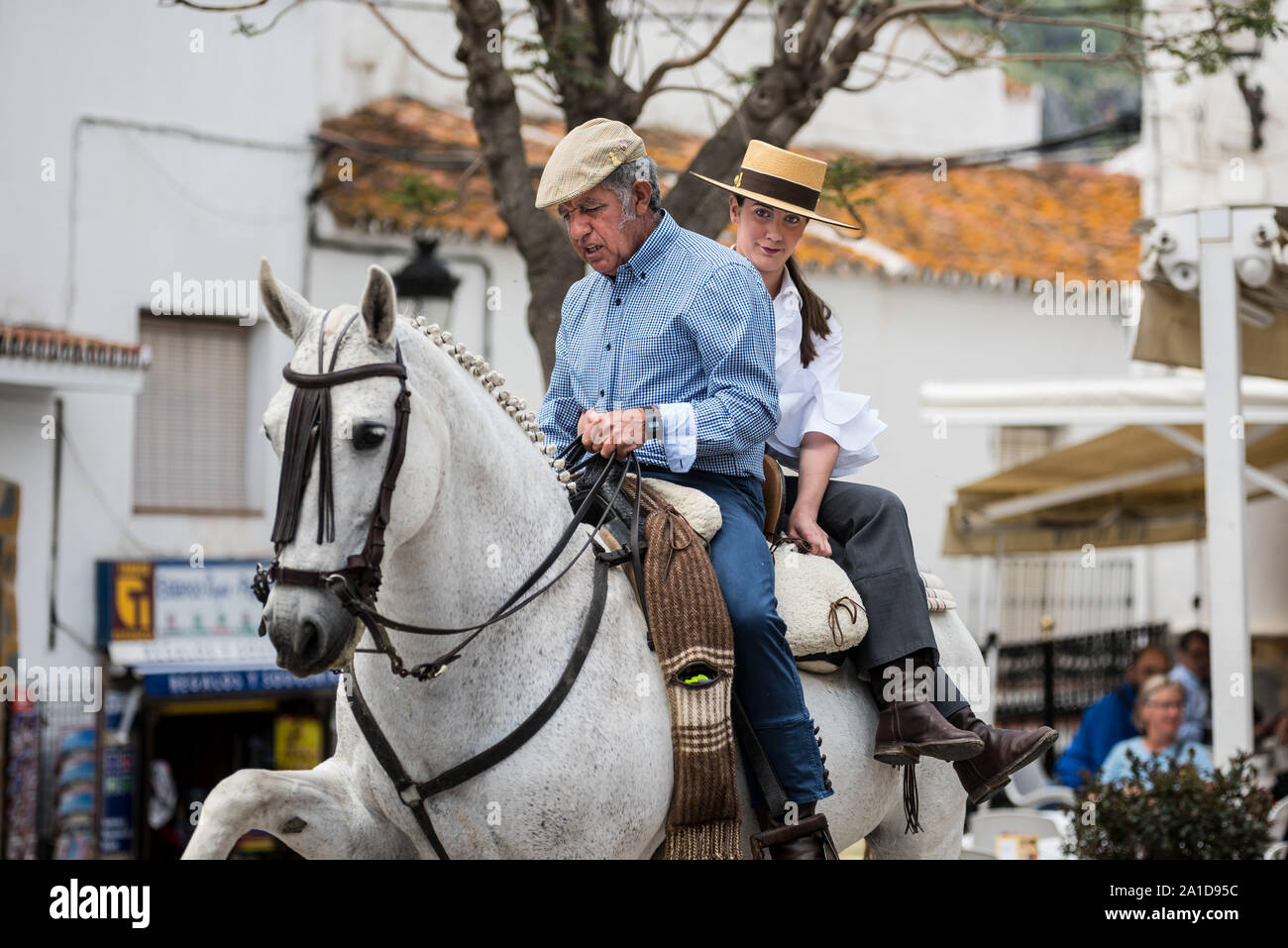 Casares Romaria Festival Stockfoto