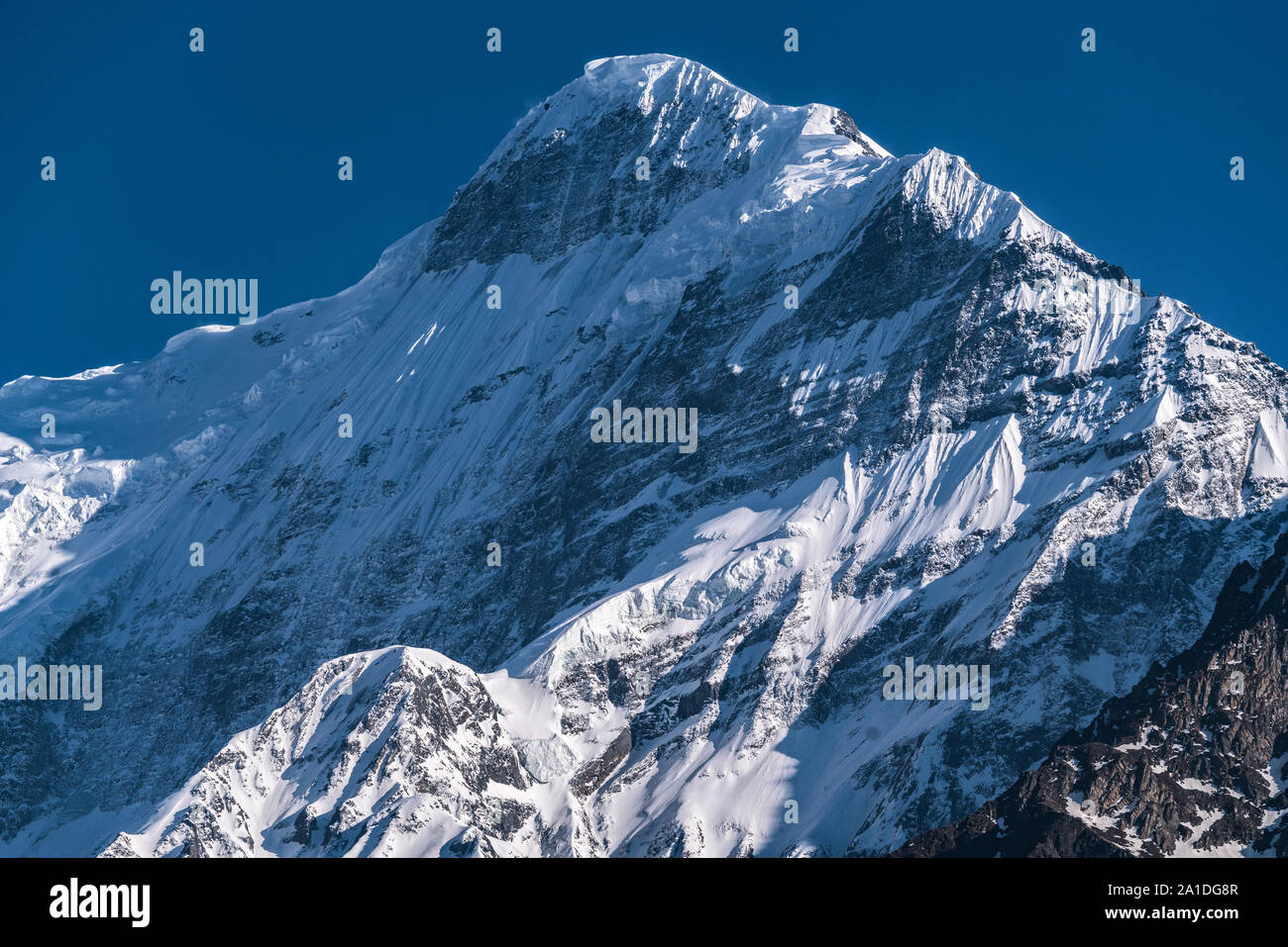 Mount Nilgiri, Mustang, Nepal Stockfoto
