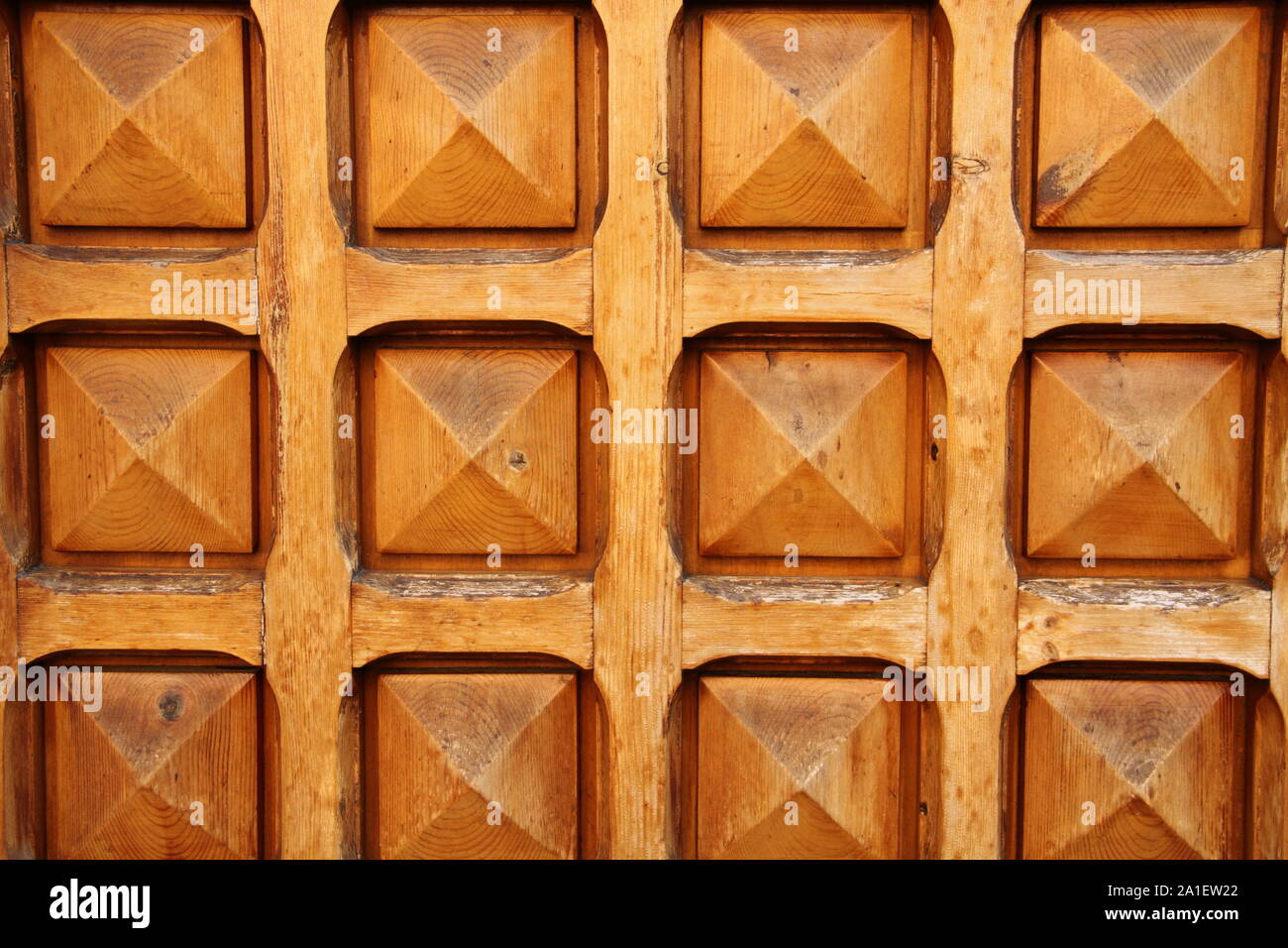 Altes holz mit einem Muster als Hintergrund Stockfoto