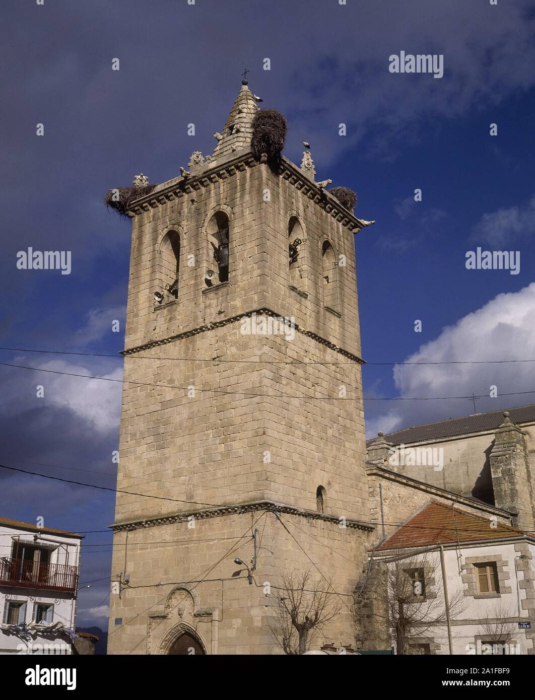 Iglesia Parroquial Lage Iglesia De San Juan Bautista Guadalix De La Sierra Madrid Spanien Stockfotografie Alamy
