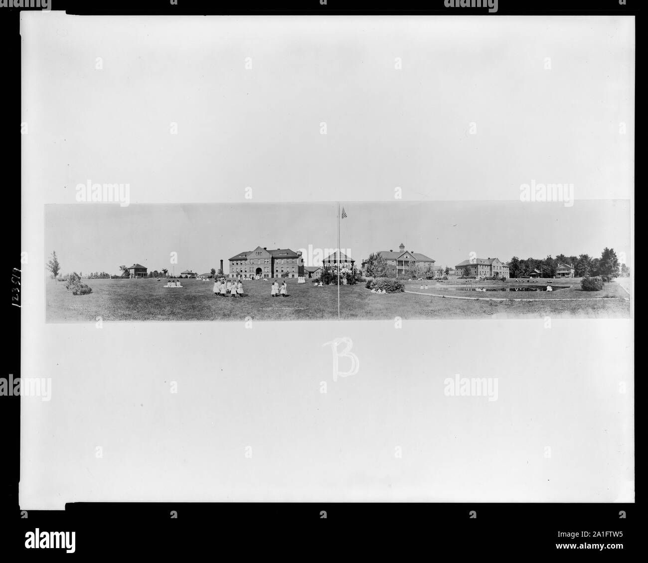 Mt. Angenehme indischen Industriellen Schule; Stockfoto