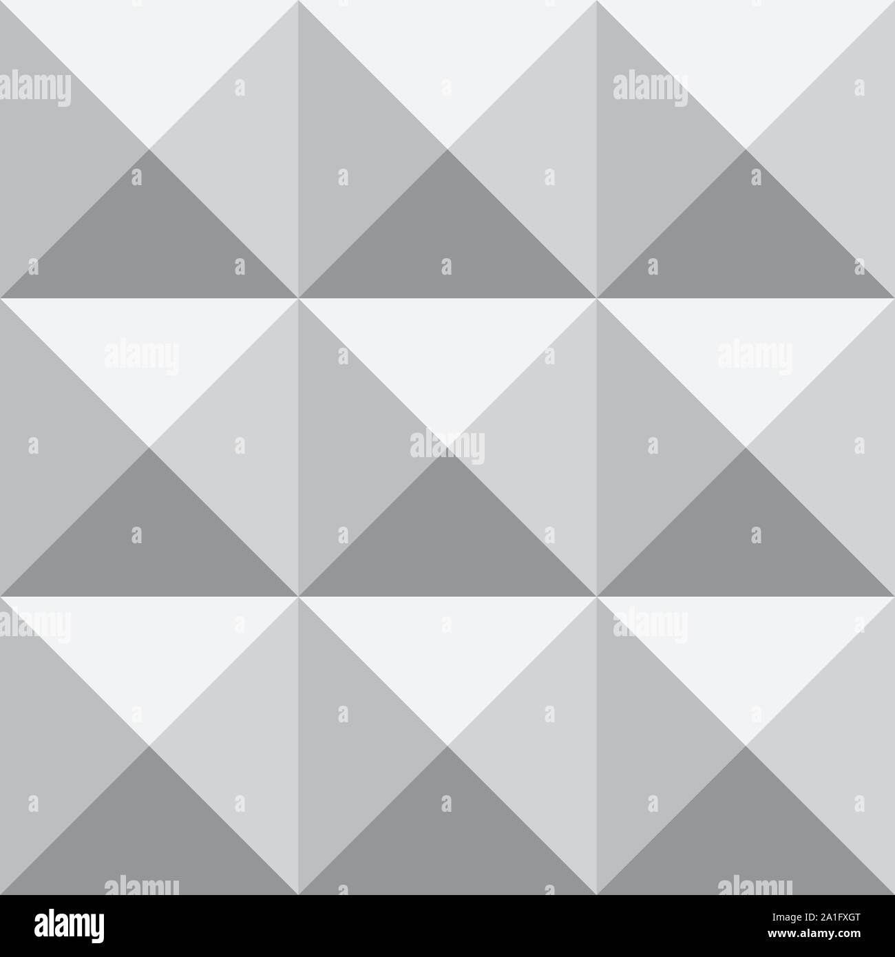 3D Pyramide Würfel Nahtlose, Sich wiederholendes Muster Vector Illustration Stock Vektor
