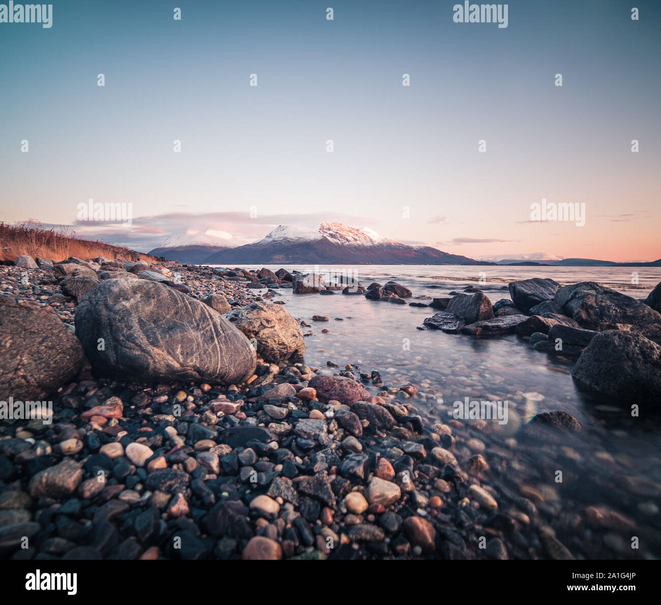 Lanscapes von Nord Europa Stockfoto