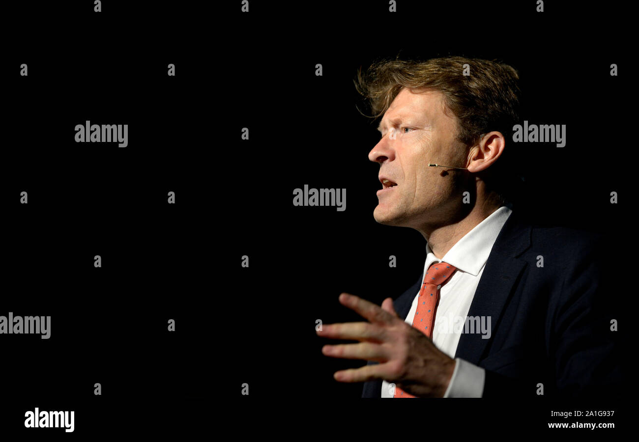 Maidstone, Kent, Großbritannien. 26 Sep, 2019. Die Brexit Partei halten einen Abend Kundgebung an das Kent Event Center in Maidstone lokalen Abgeordneten und potenziellen Kandidaten für das Parlament für die South East Region einzuführen. Credit: PjrFoto/Alamy leben Nachrichten Stockfoto