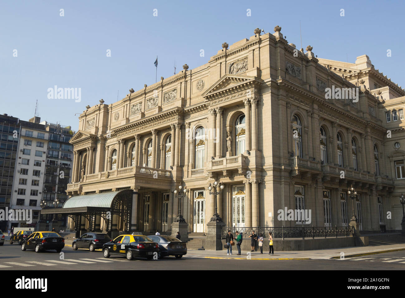 BUENOS AIRES - OKT 1: Colon Theater am 1. Oktober 2012 in Buenos Aires, Argentinien. Das Opernhaus gilt als einer der Top 5 der Welt Konzert hal Stockfoto