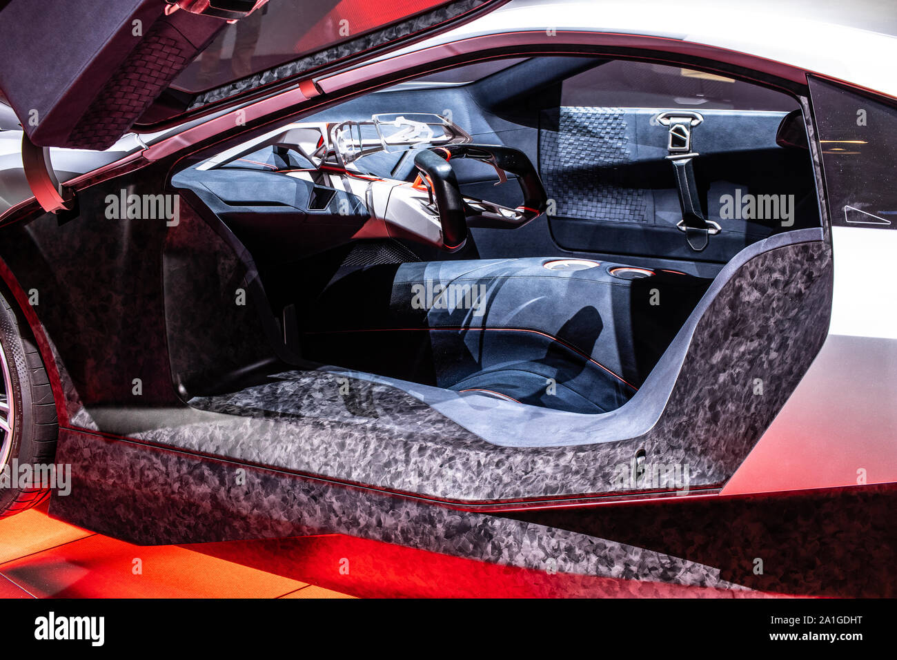 Concept Car Interior Bmw Vision Stockfotos Concept Car