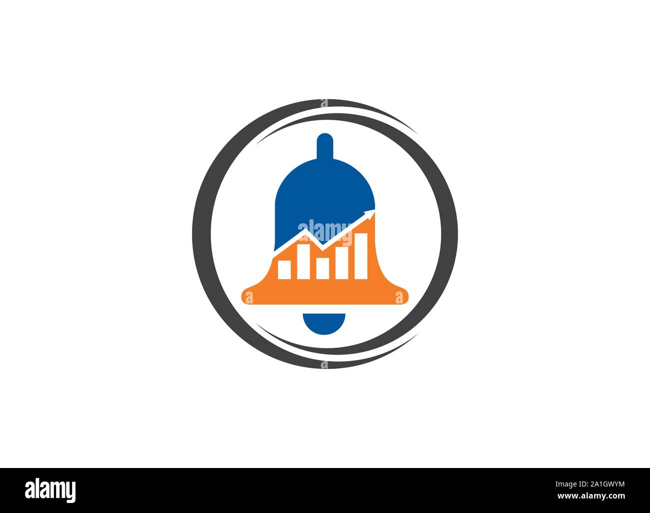 Finanzberater Logo Design Template Vektorsymbol, Wachstum Symbol Logo Vorlage. Grafik und Design. Finanzen Abbildung, Stock Vektor