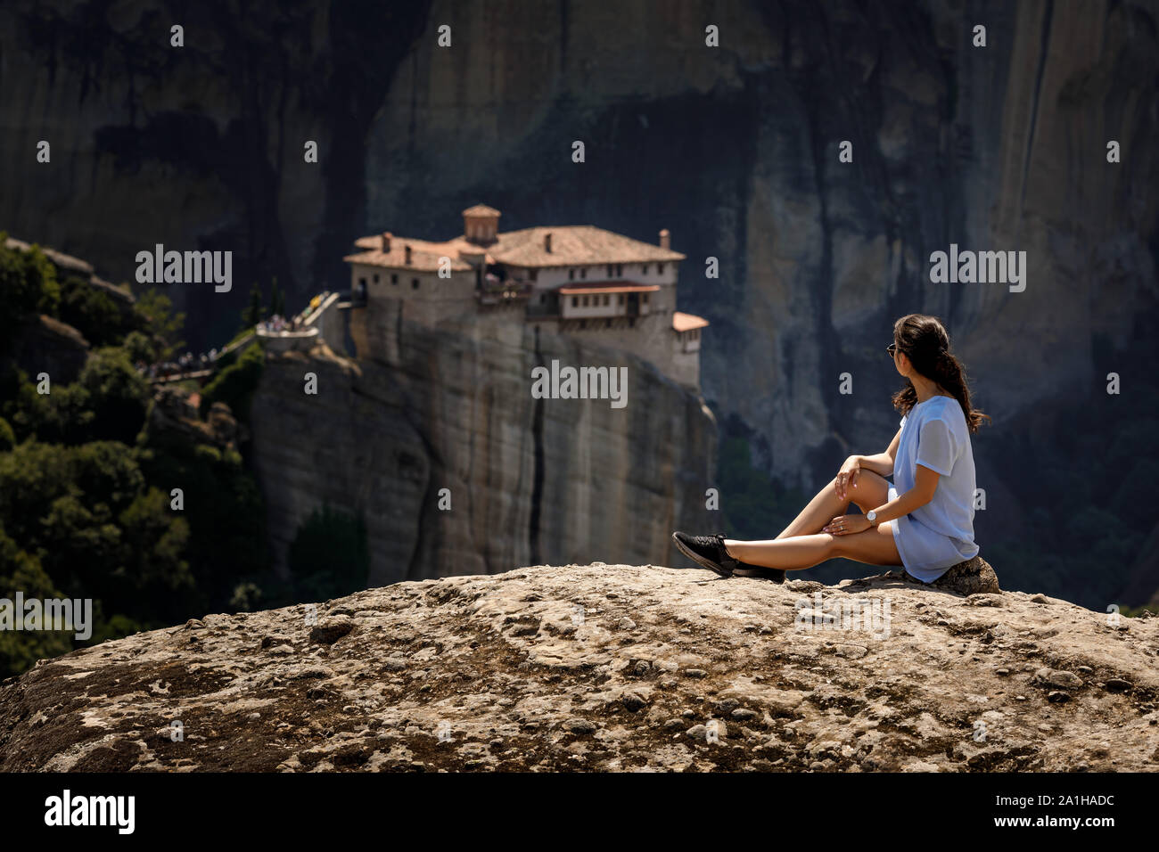 Meteora Landschaft Stockfotos und bilder Kaufen Alamy