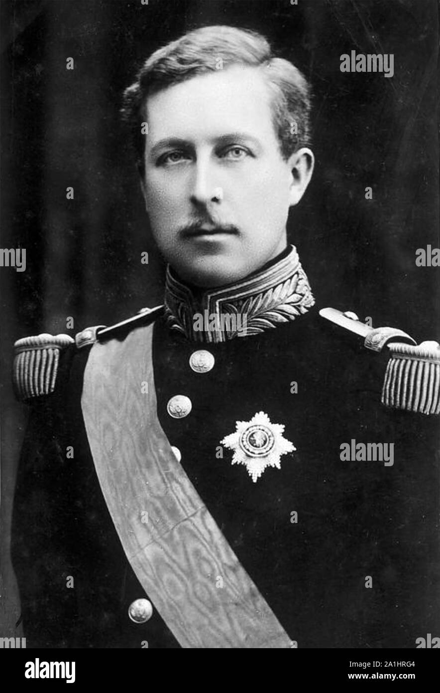 ALBERT I. von Belgien (1909-1934) Stockfoto