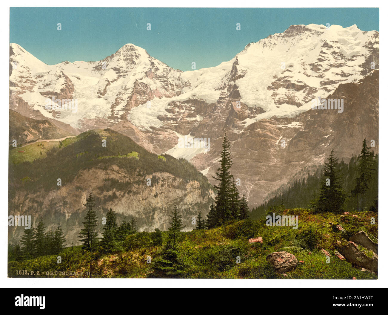 Eiger monch und jungfrau Ausgeschnittene Stockfotos und -bilder - Alamy