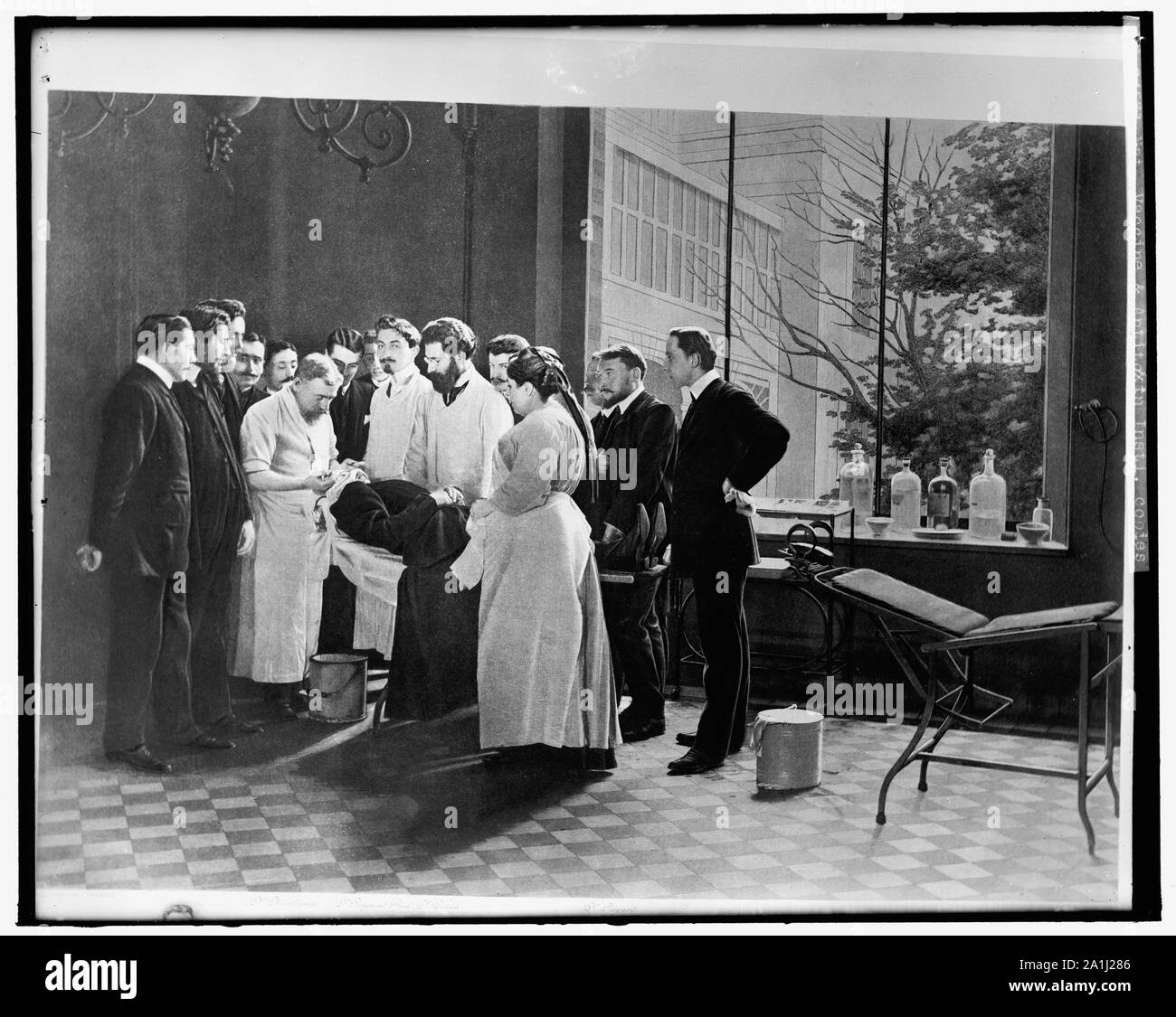 NATIONAL VACCINE & ANTITOXIN INST. Stockfoto