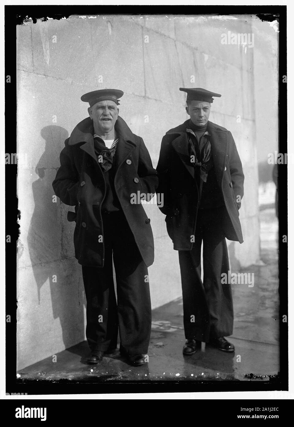 NAVAL HOSPITAL. Segler Stockfoto