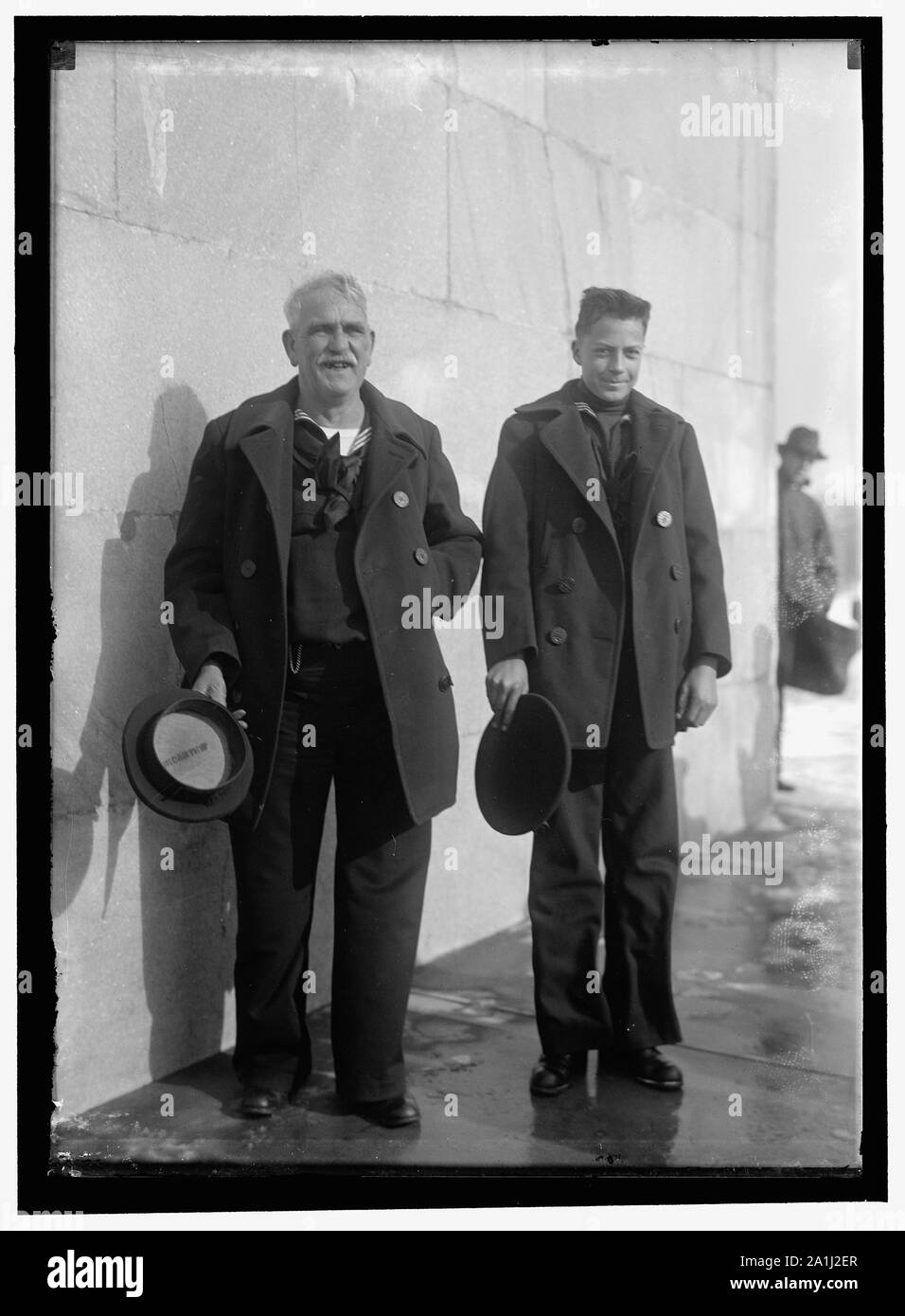 NAVAL HOSPITAL. Segler Stockfoto