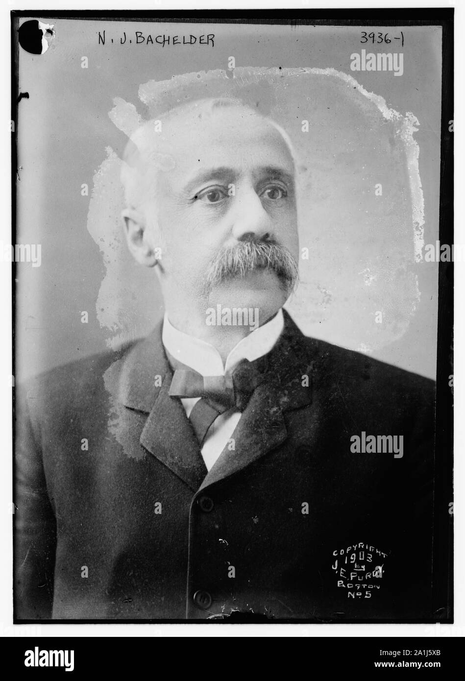 N.j. Bachelder Stockfoto