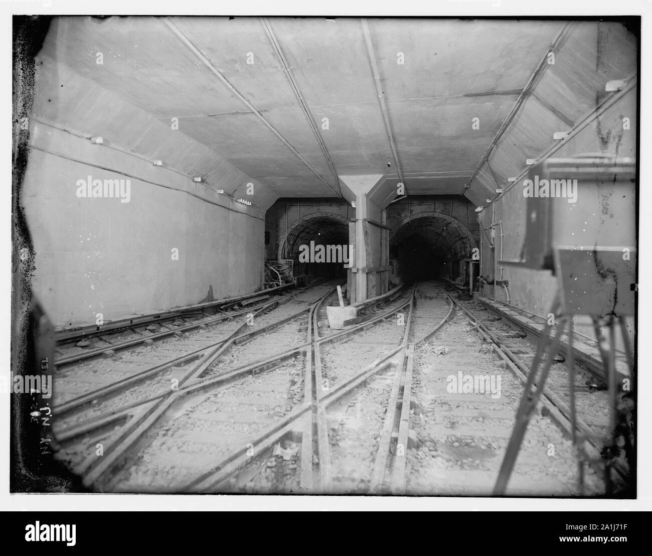 New York - N.J. Tunnel Stockfoto