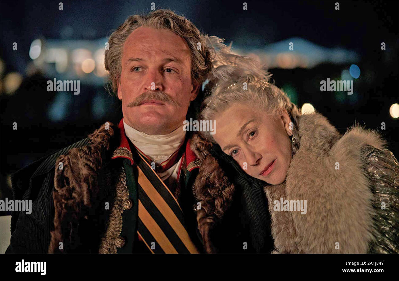 Katharina die Große 2019 > Sky Atlantic/HBO-TV-Serie mit Helen Mirren und Jason Clarke als Potemkin Stockfoto