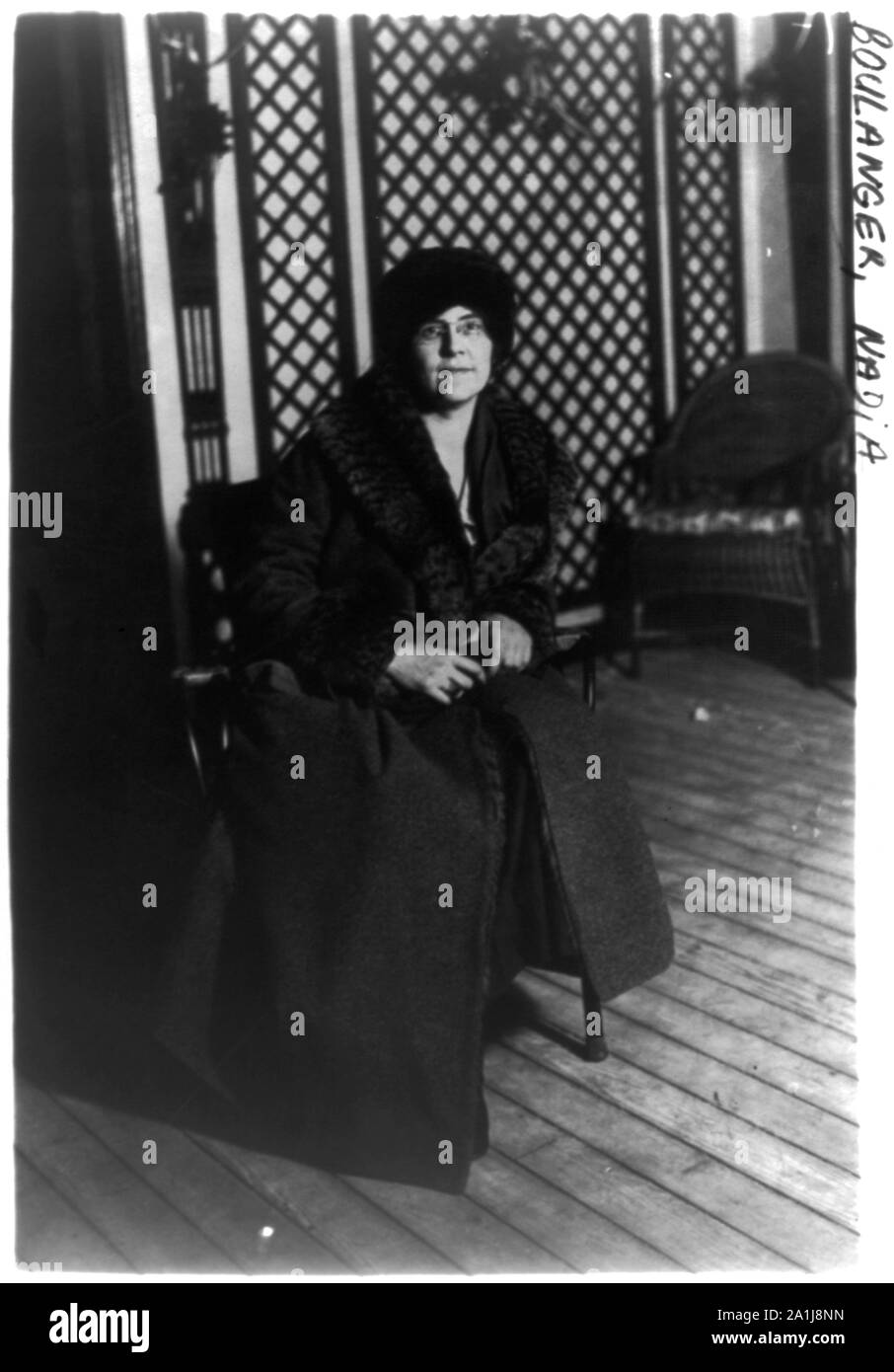 Nadia Boulanger Stockfoto