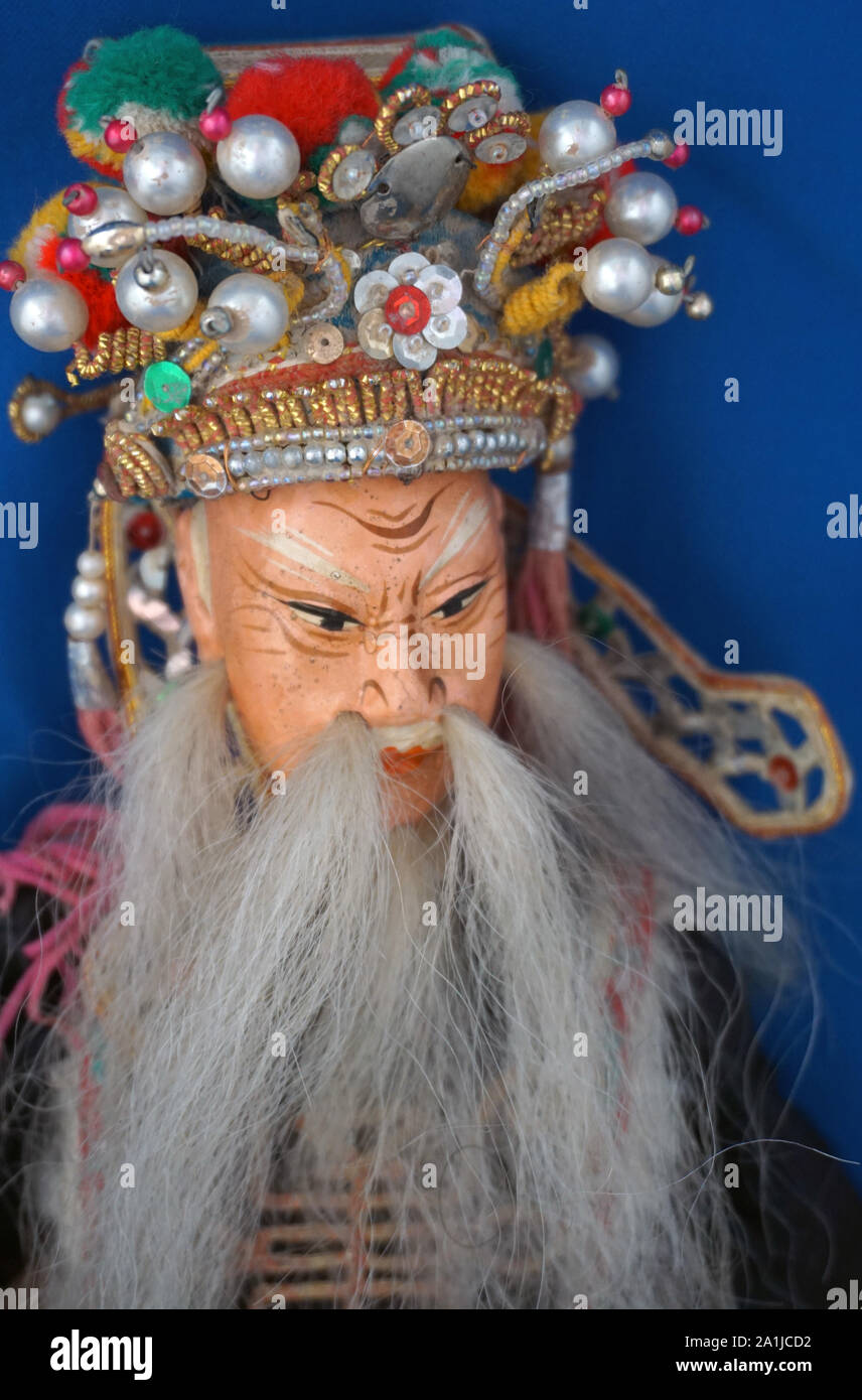 Antike chinesische Oper Puppen Stockfoto