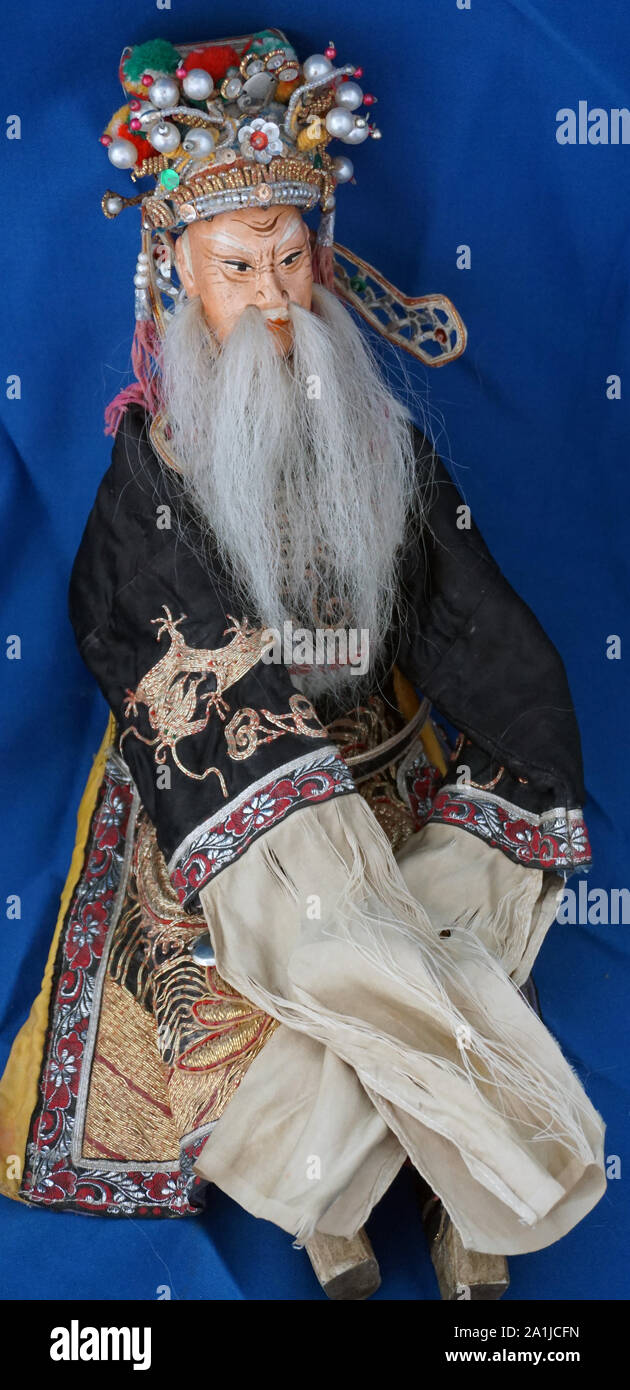 Antike chinesische Oper Puppen Stockfoto