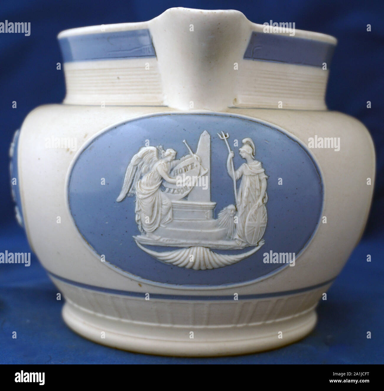 Lord Admiral Horatio Nelson Commemorative Krug Stockfoto