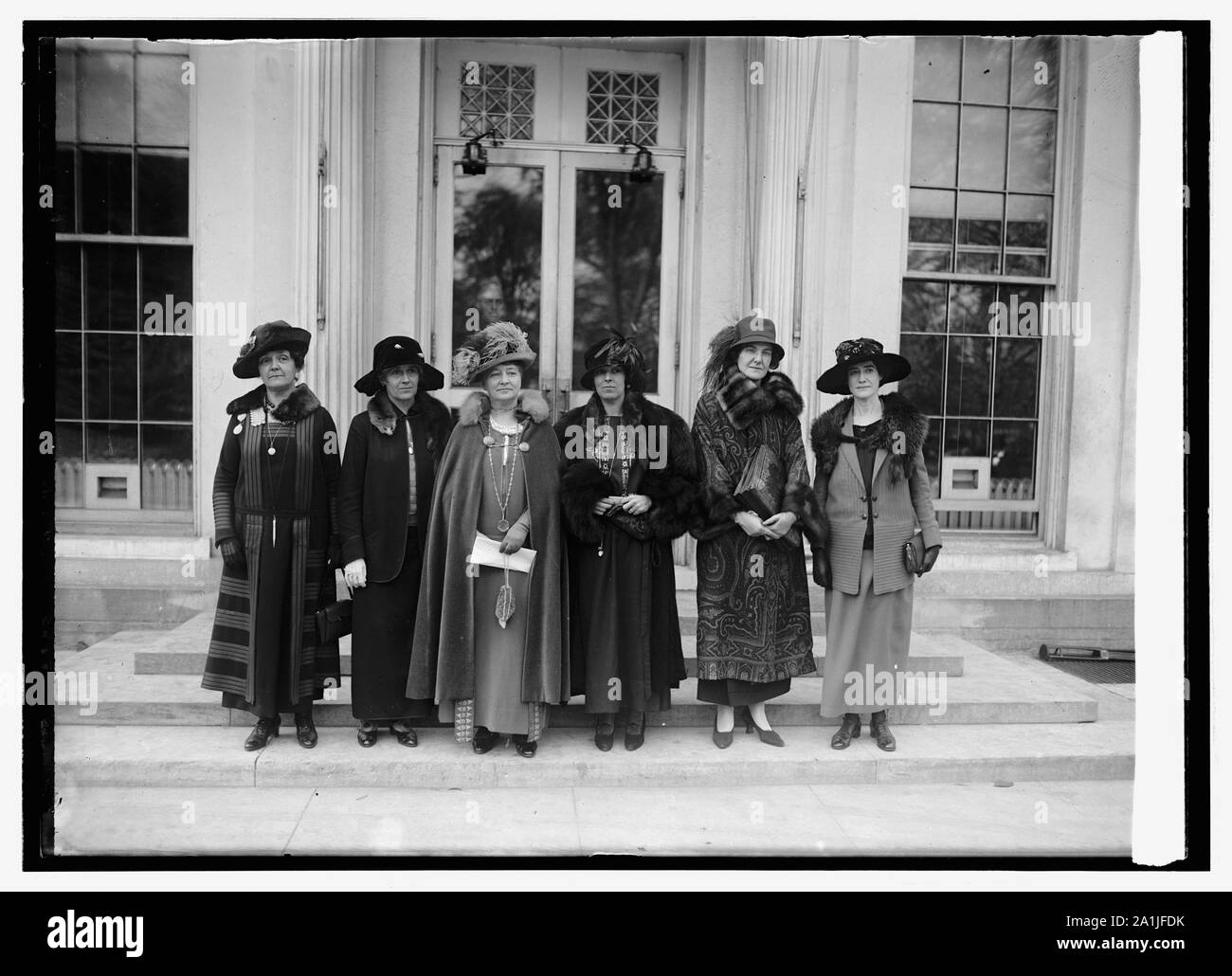 Die Nationale Liga der weiblichen Wähler Gruppe 10/22/23. Stockfoto