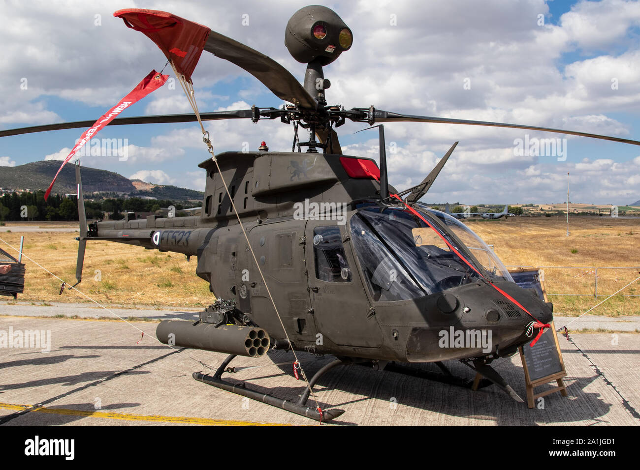 OH-58D Kiowa Stockfoto