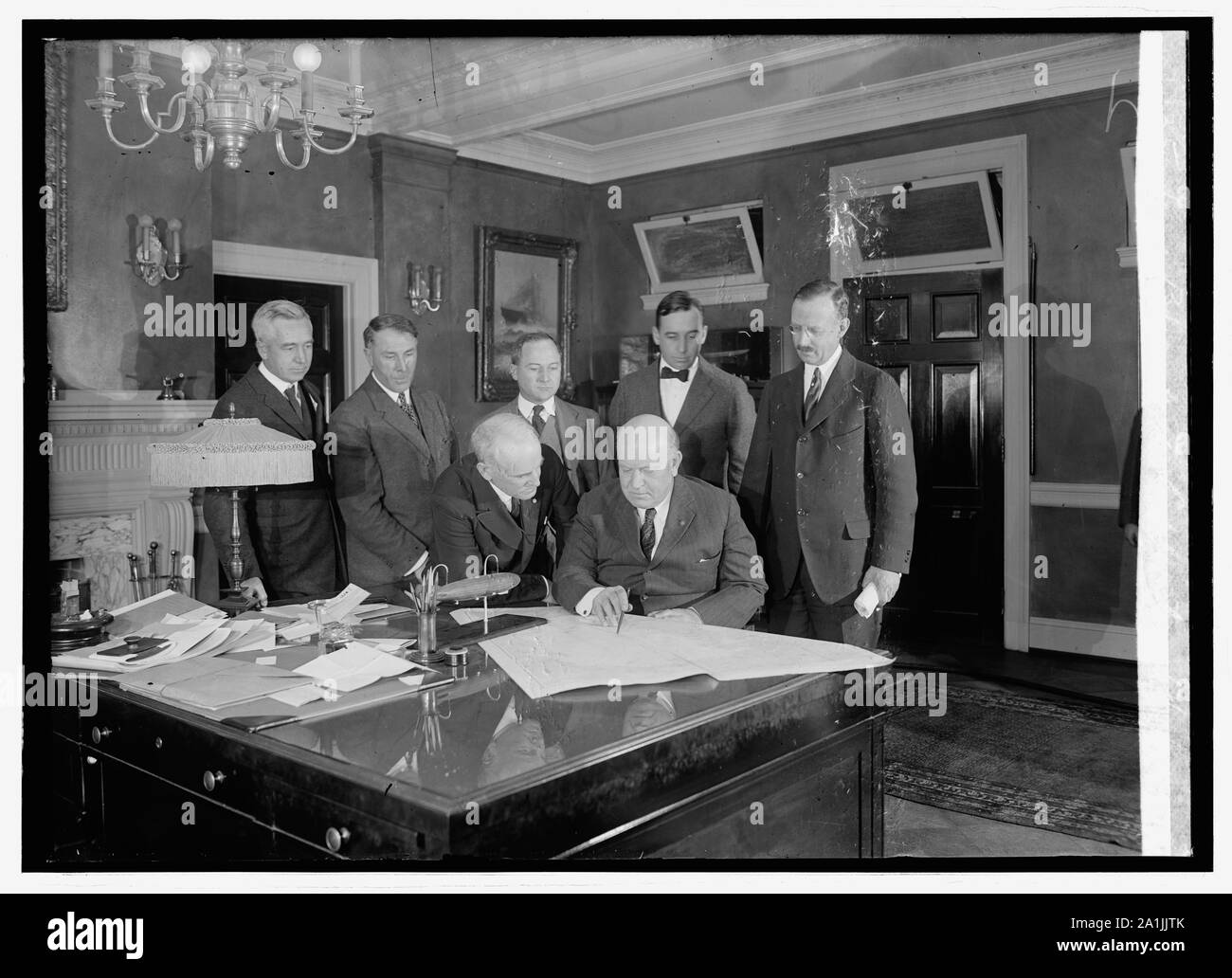 Naval Bd. auf Arctic Exploration, 12/4/23. Stockfoto