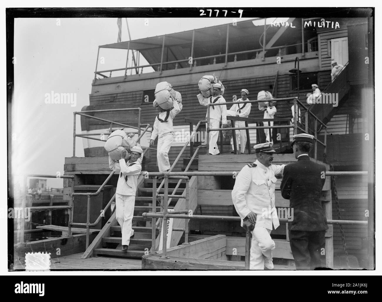 Marine Miliz Stockfoto