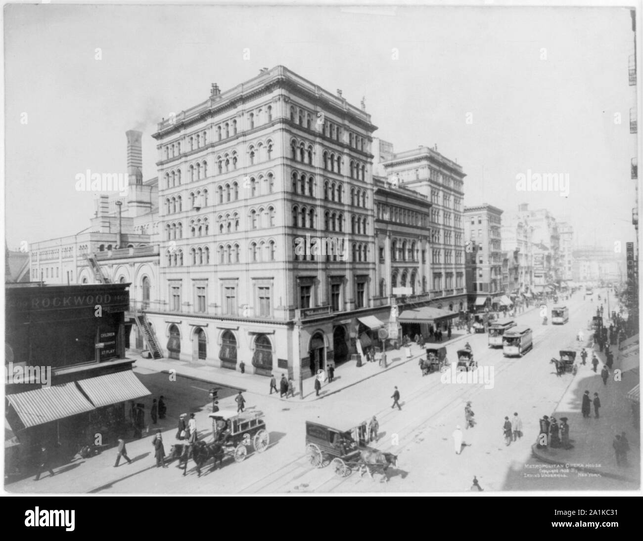 New York: Metropolitan Opera House Stockfoto