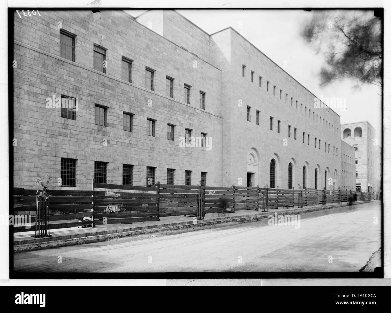 Neue postgebäude. Jerusalem Stockfoto