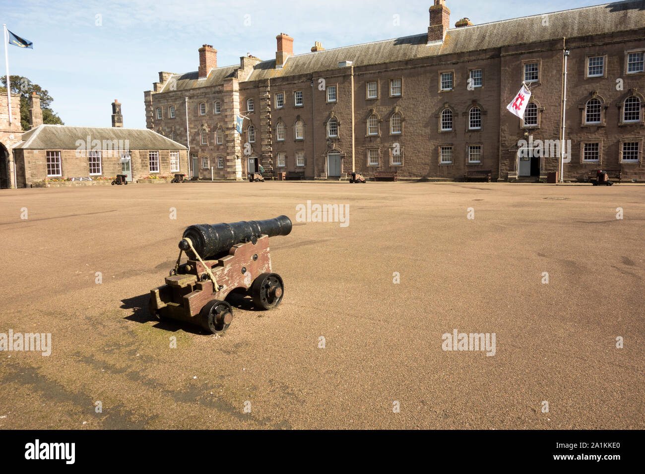 Berwick Barracks, auch als Ravensdowne, in Berwick-upon-Tweed Northumberland, Großbritannien bekannt Stockfoto