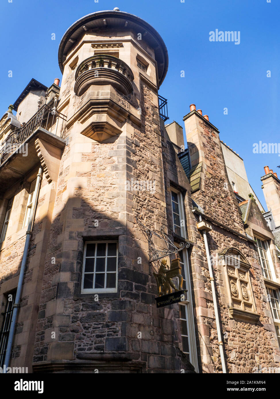 Die Writers Museum in Lady Treppen haus auf Lady Treppe schließen sich, lawnmarket Edinburgh Schottland Stockfoto