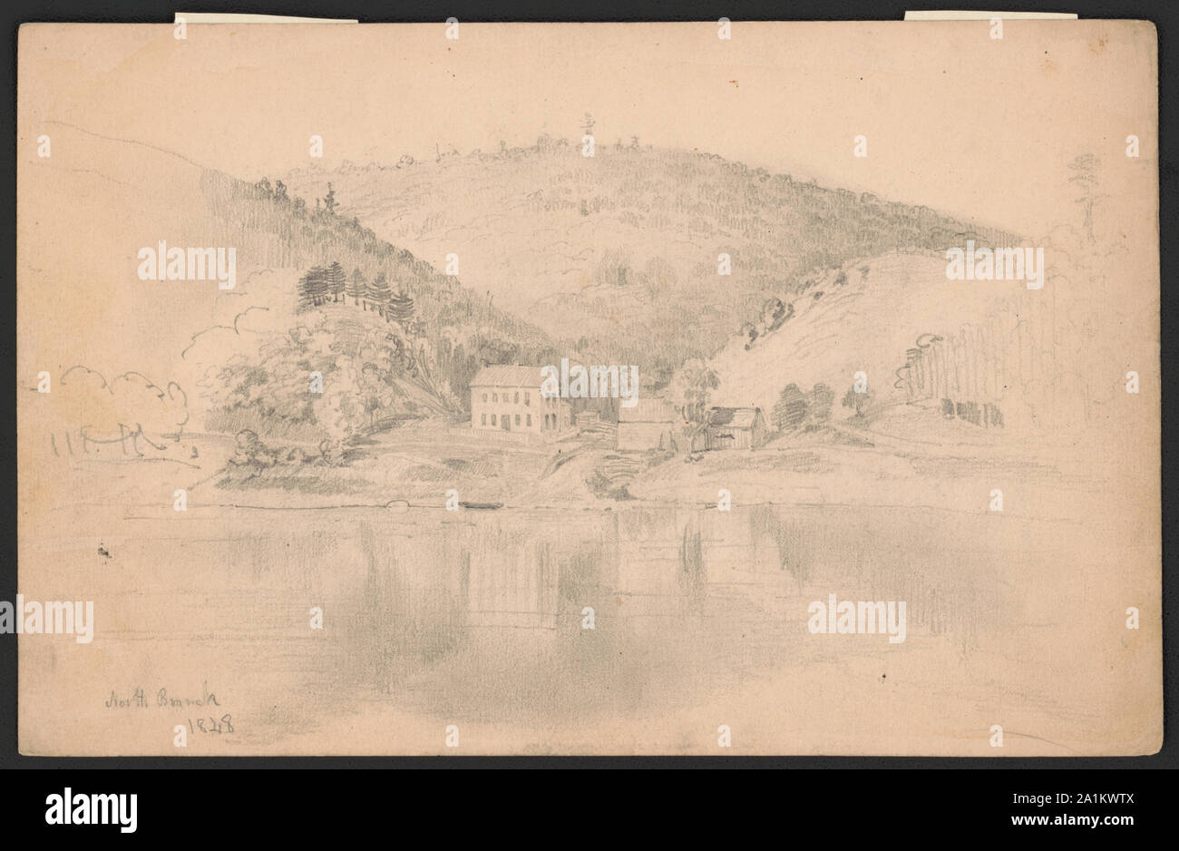 North Branch 1848 Stockfoto