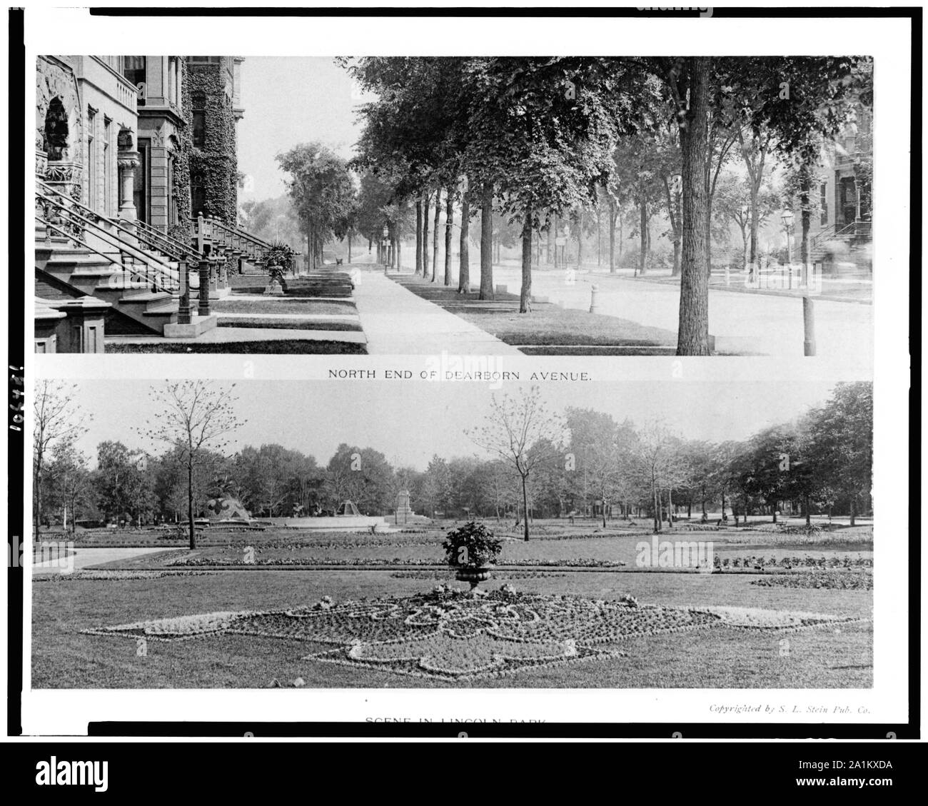 Nördlich der 48th Avenue. Szene im Lincoln Park Stockfoto