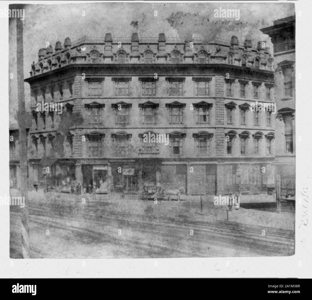Kern Hotel, Ecke 3 und der Market Street, San Francisco, Kalifornien Stockfoto
