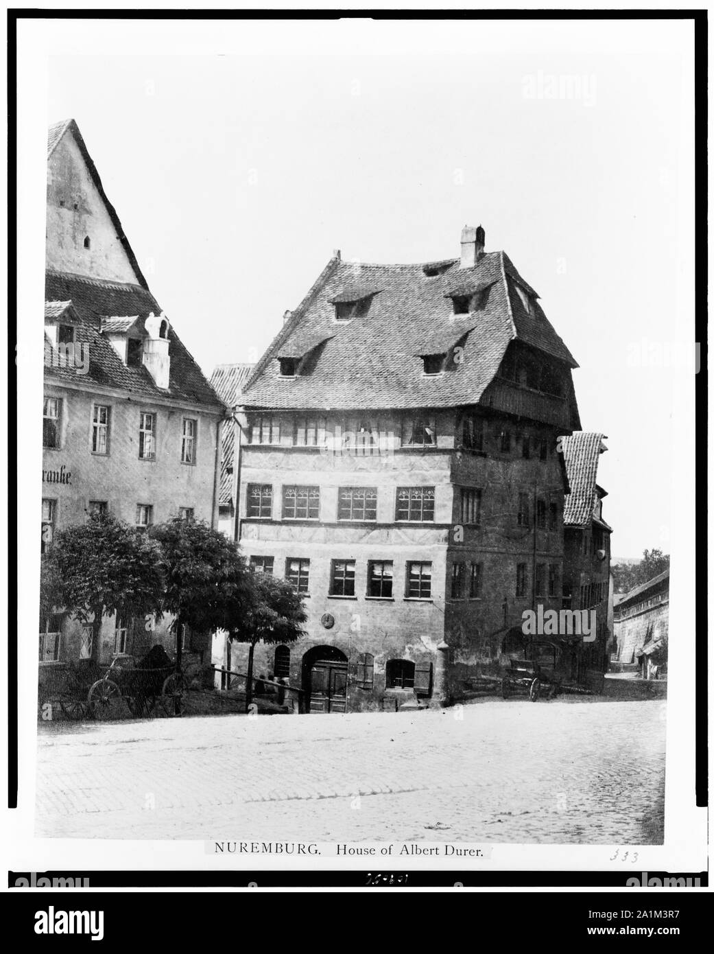 Nürnberg. Haus der Albert Durer Stockfoto