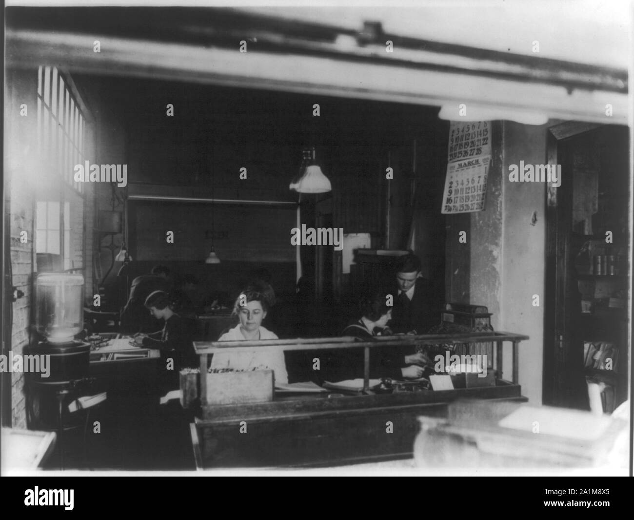 Büro des Washington Batterie Co., 1621 L Street, N.W., Washington, D.C. Stockfoto