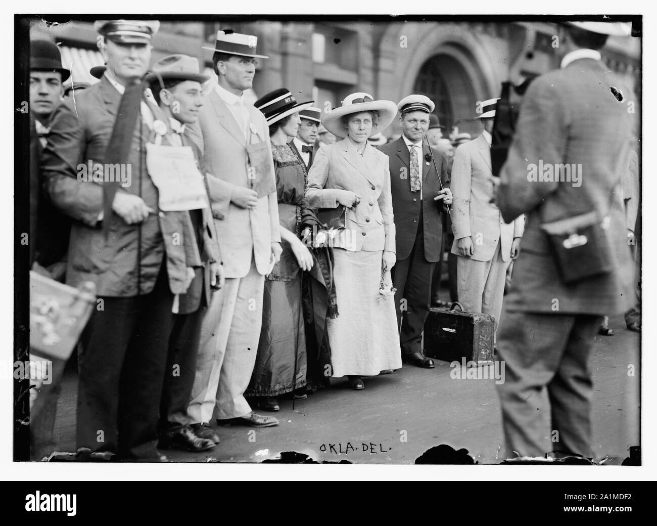 Okla [Homa] Delegation Stockfoto