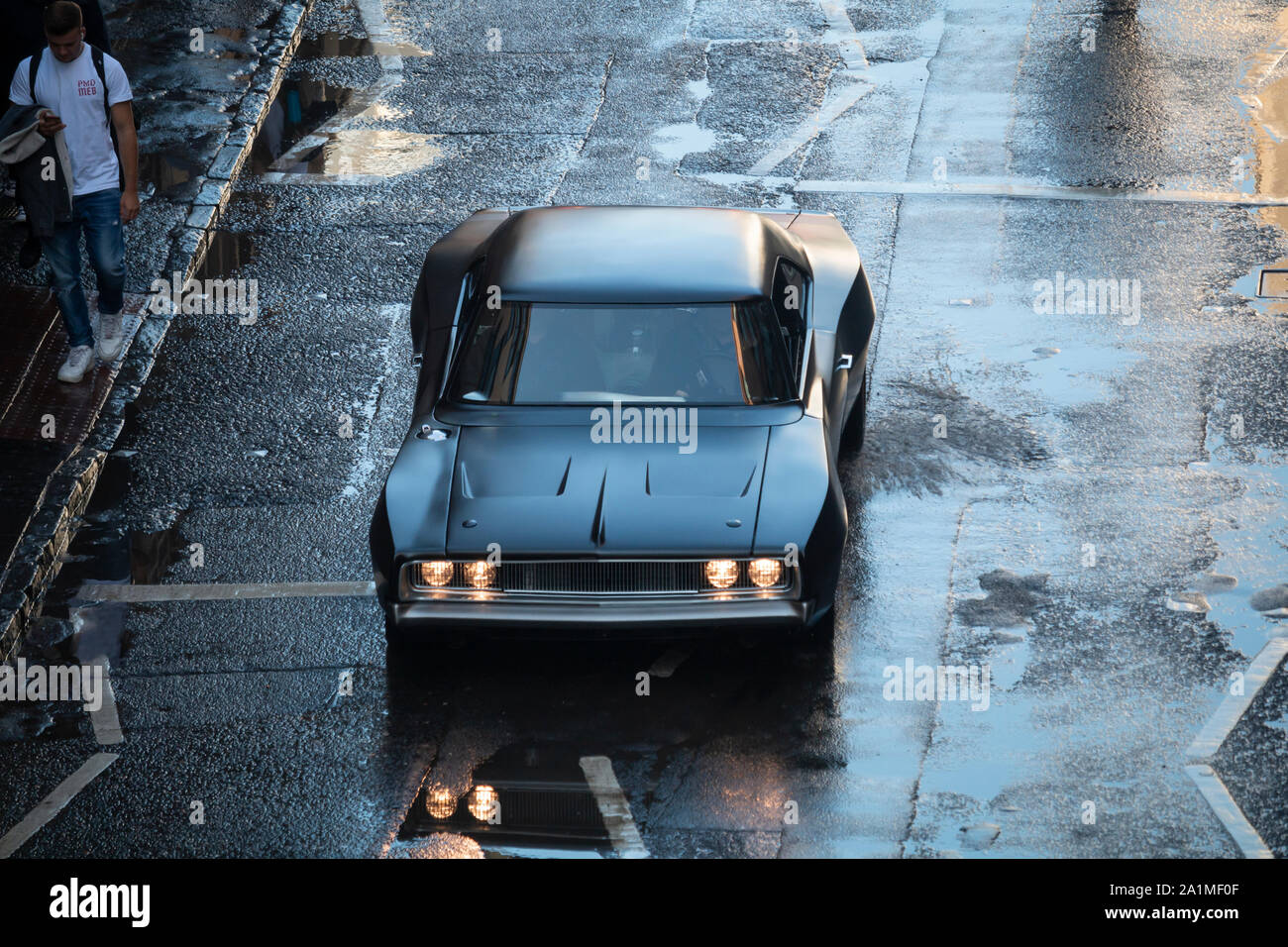 Schnell und wütend 9 Filmen zusammen Cowgate in Edinburgh, Schottland Stockfoto