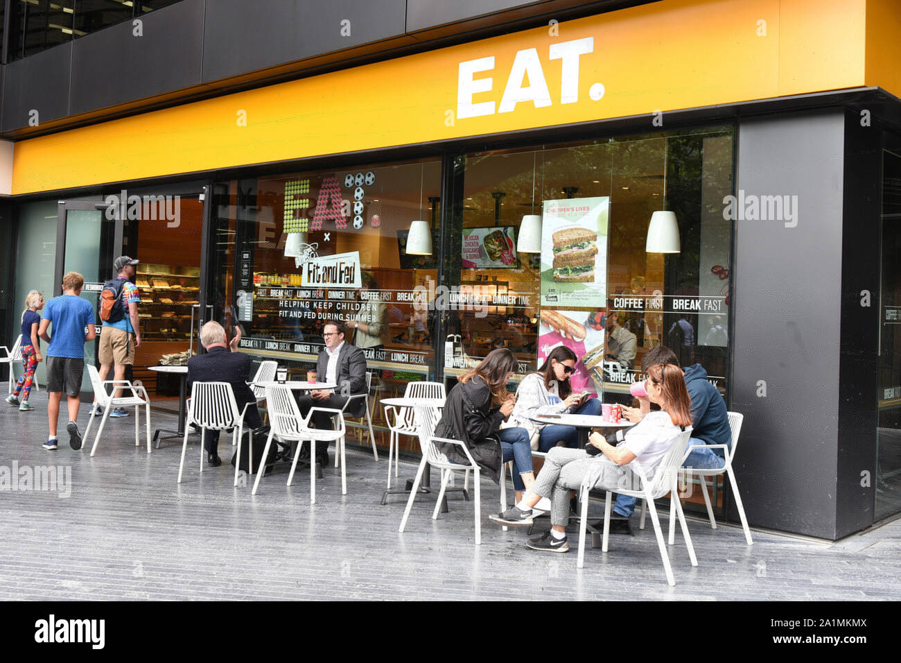 London Grossbritannien 16 Juli 2019 Essen Kette Von Sandwich Laden Und Logo In London Bridge Bereich Gesehen Credit Petra Figuero Sopa Images Zuma Draht Alamy Leben Nachrichten Stockfotografie Alamy