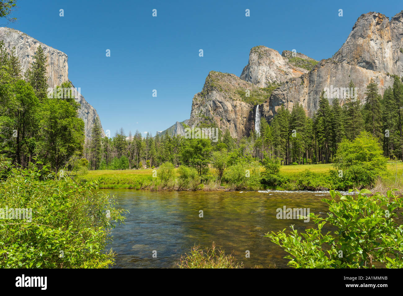 Lieferbar Landschaft Fotos von Yosemite National Park Stockfoto