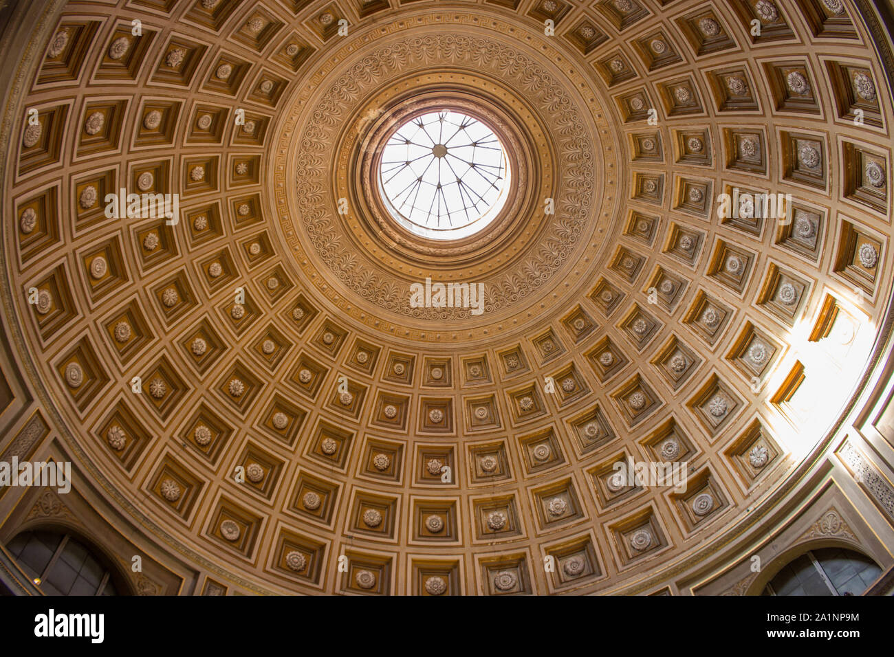 Sixtinische Kapelle, die grossartige Schönheit von Rom Stockfoto