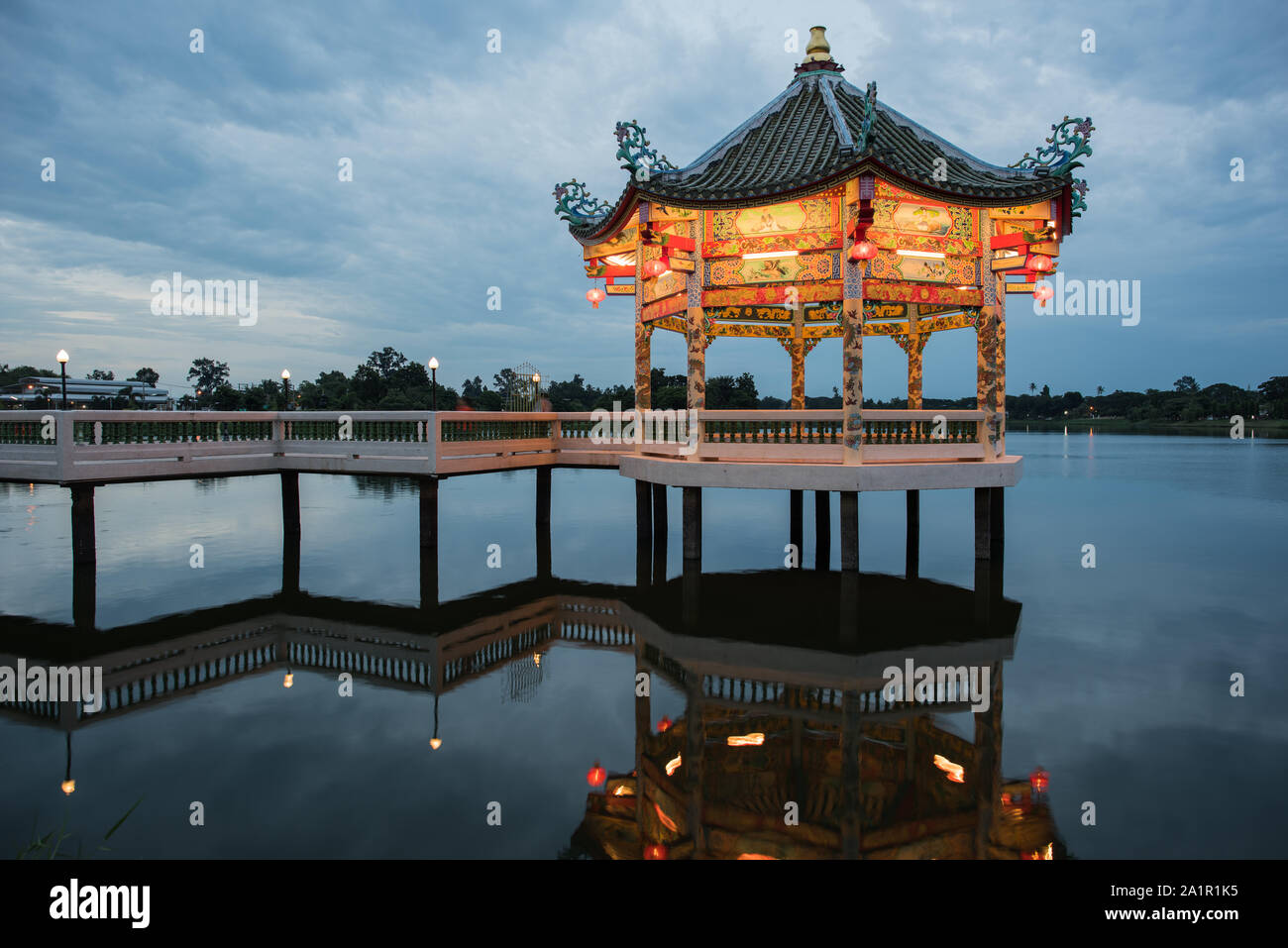 San chao pu-ya Udon Thani, Nong Bua öffentlichen Park. Thailand. Stockfoto