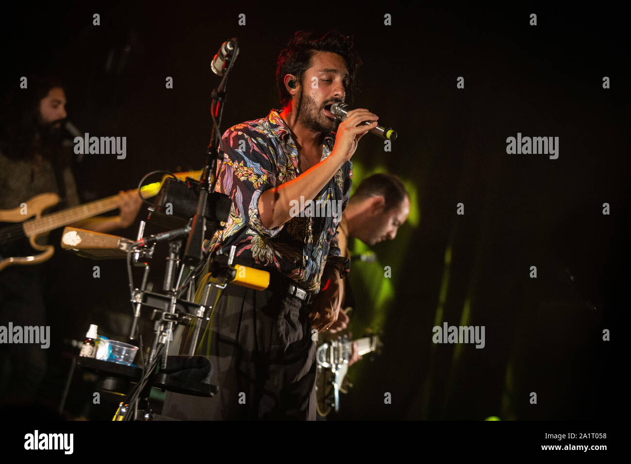 Junge der Riesen in Concerto alla Toscana - Santeria Santeria Social Club, Milano. Foto di Davide Merli Stockfoto