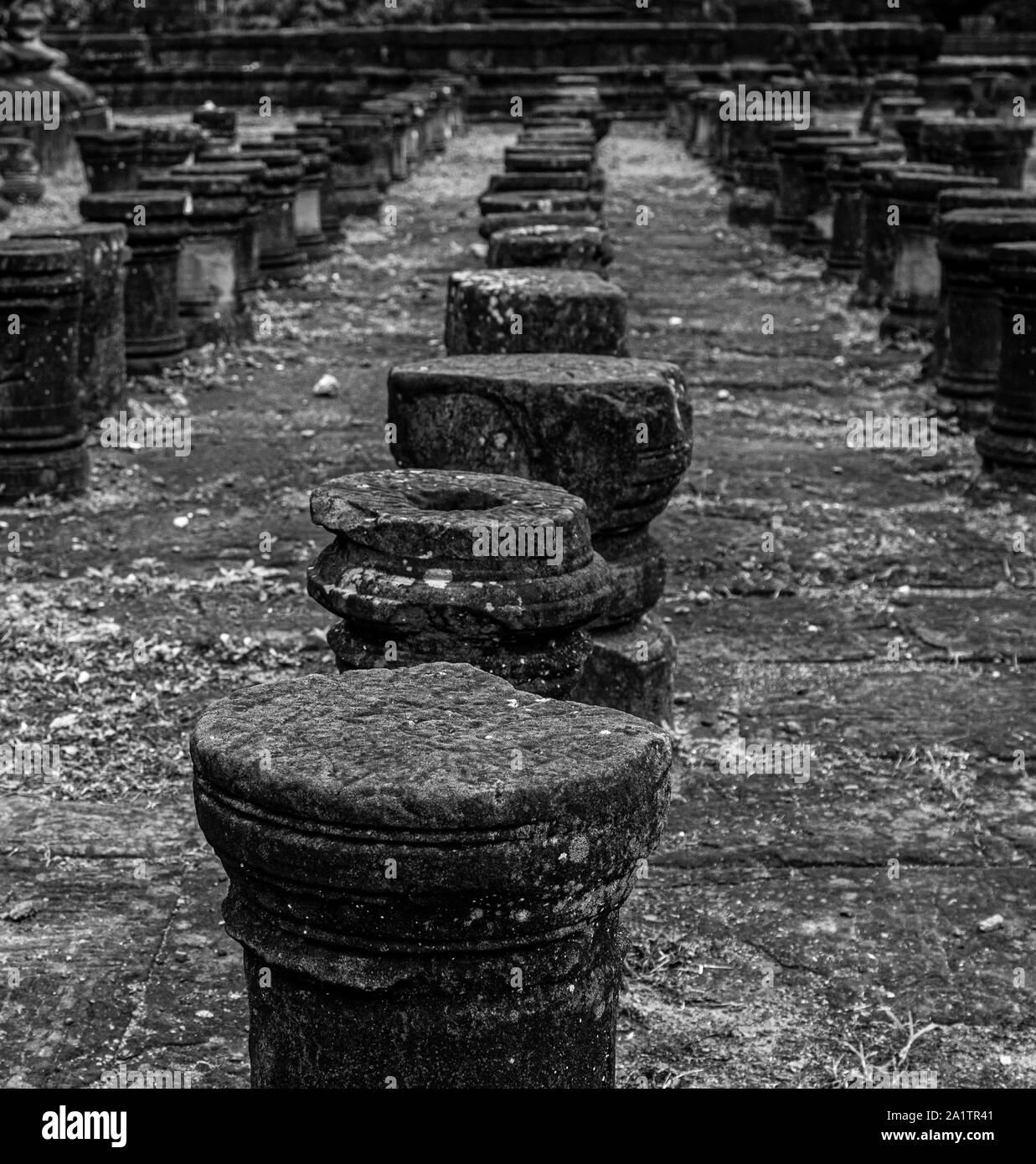 Angkor Thom, Baphuon, Kambodscha Stockfoto