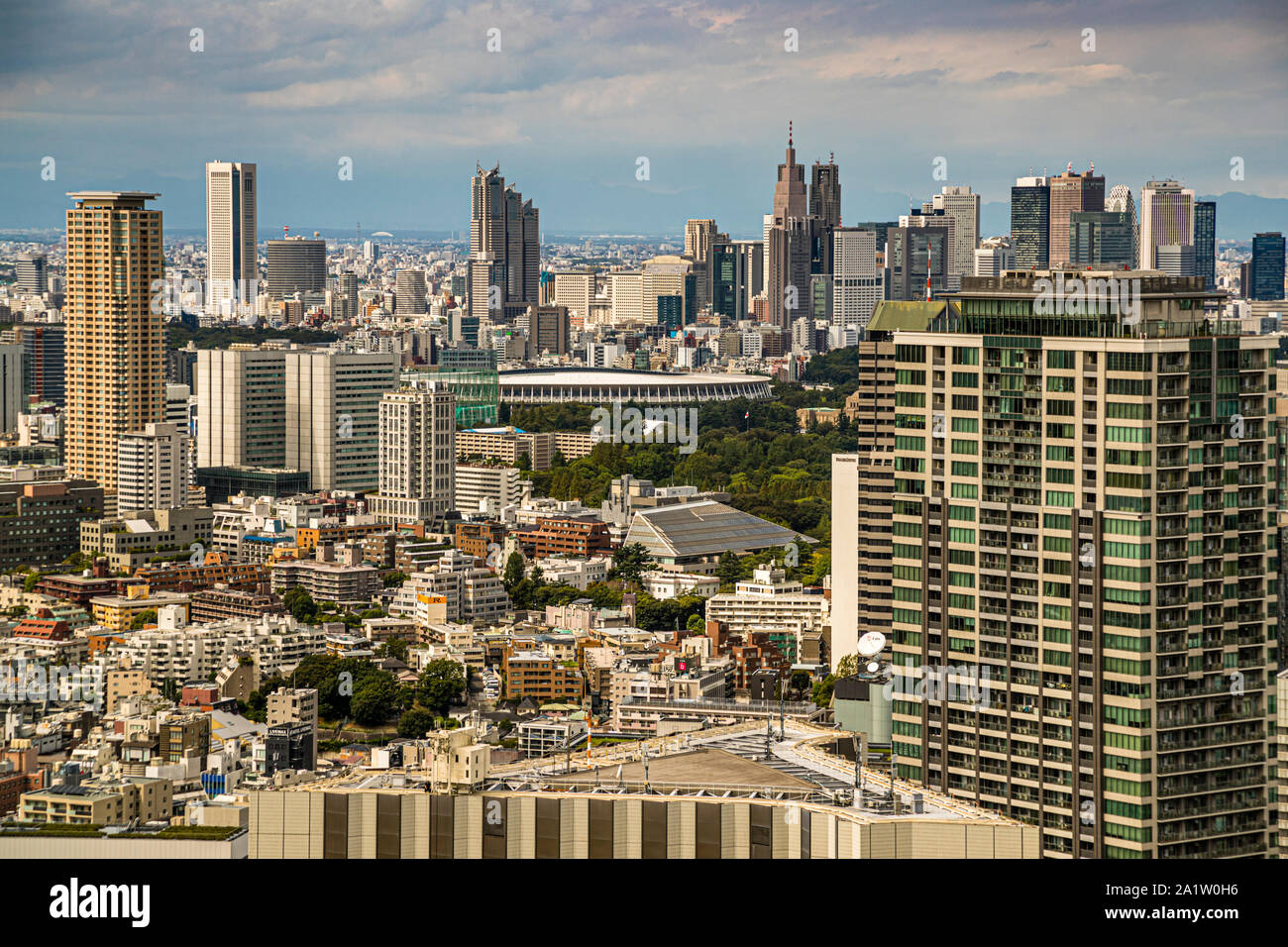Stadtbild Tokio, Japan Stockfoto