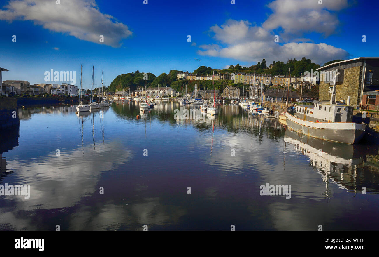 Porthmadog Hafen Stockfoto